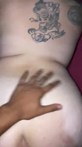 A white blonde woman receives semen and saliva inside her mouth during sexual intercourse porn video